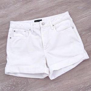 Free Assembly White Jean Shorts
